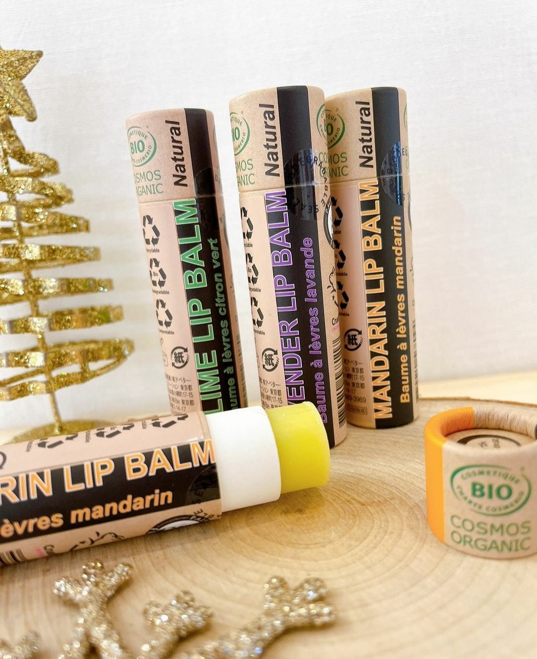Organic Peppermint Lip Balm 15ml-4